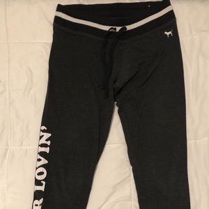 Pink yoga legging joggers